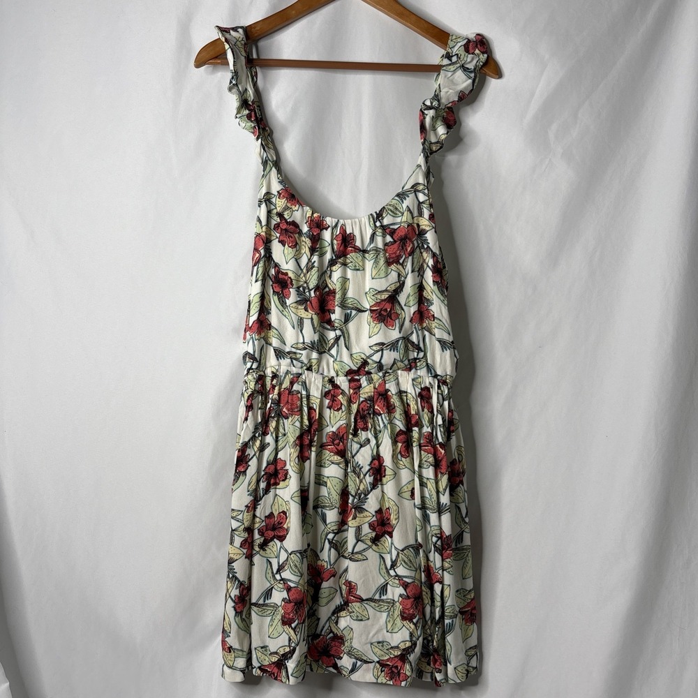 Free People Med Dear You Mini Sundress Pockets Low Back‎ Floral Summer